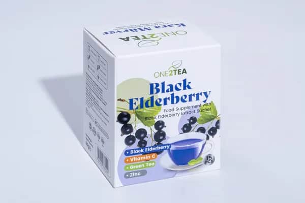 One2Tea Black Elderberry and Vitamins Food Supplement