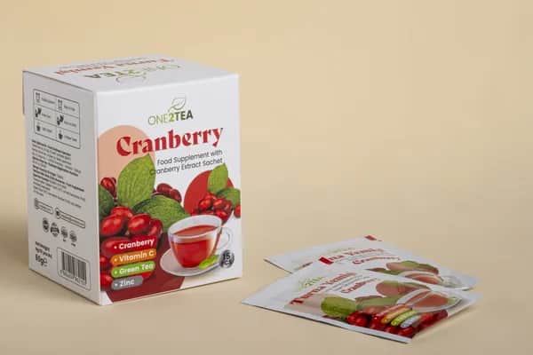 One2Tea Cranberry and Vitamins Food Supplement