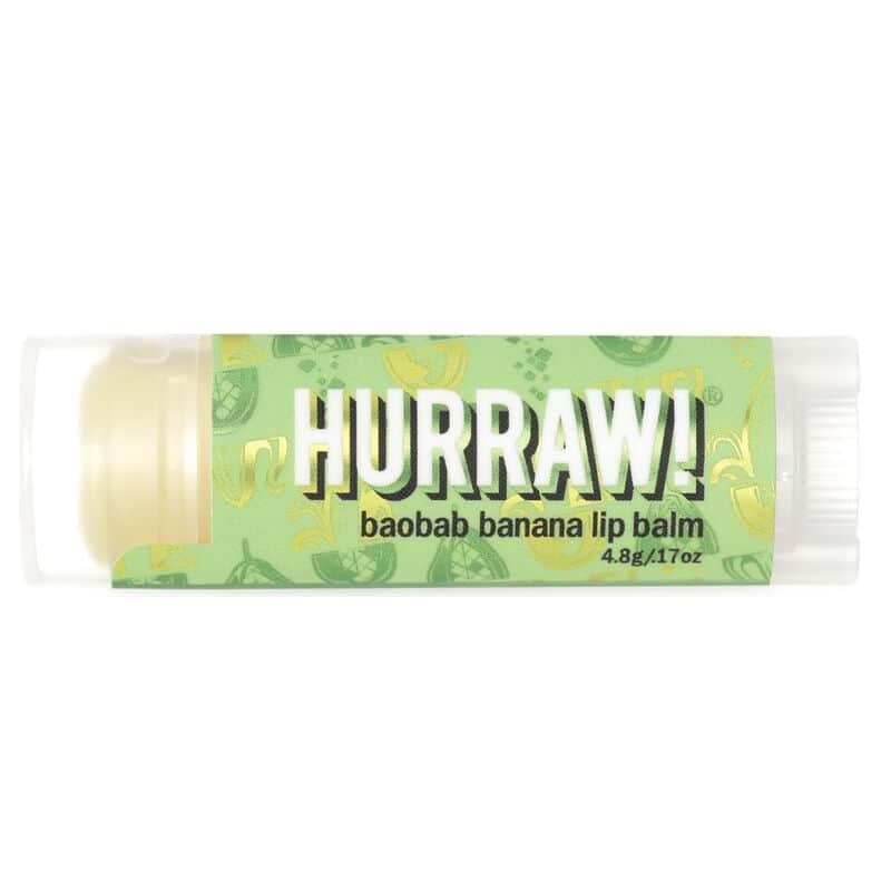 Hurraw مرطب شفاه هورو باوباب الموز موز 4.8 غرام