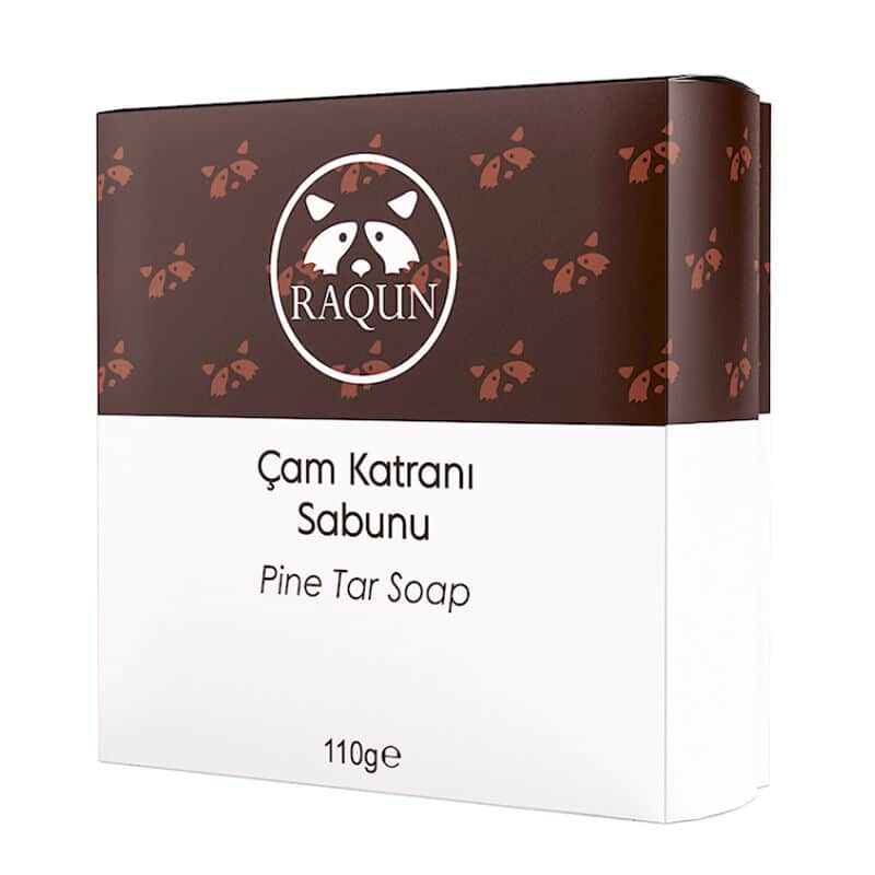 Raqun صابون راكون قطران الصنوبر 110 غرام