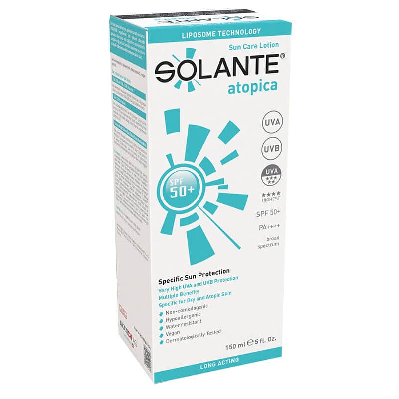 Solante لوشن سولانتي أتوبيكا بعامل حماية من الشمس 50+، 150 مل