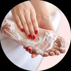كريمات تشققات القدم 