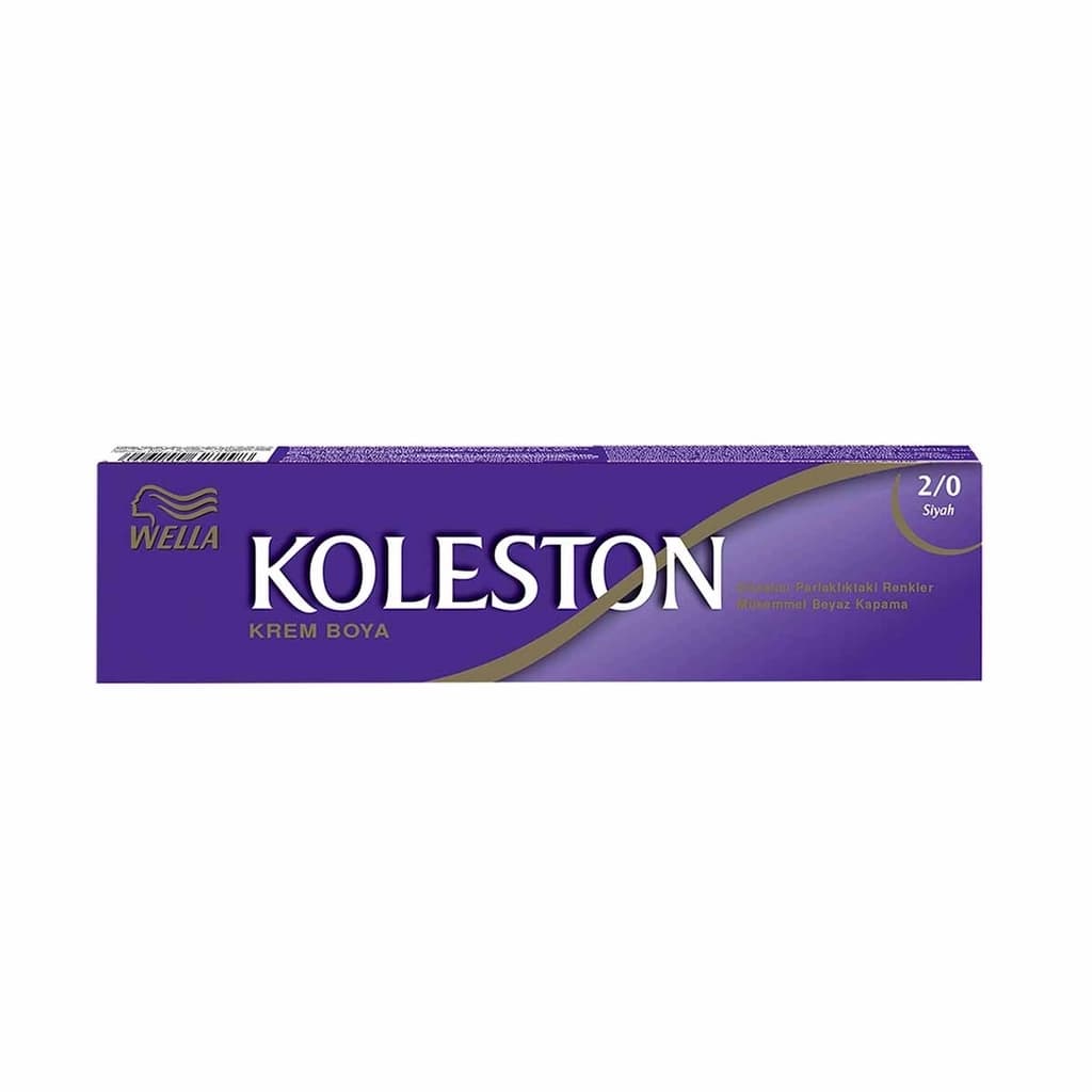 Wella Koleston طلاء أنبوبي واحد من ويلا كولستون 2/0 أسود