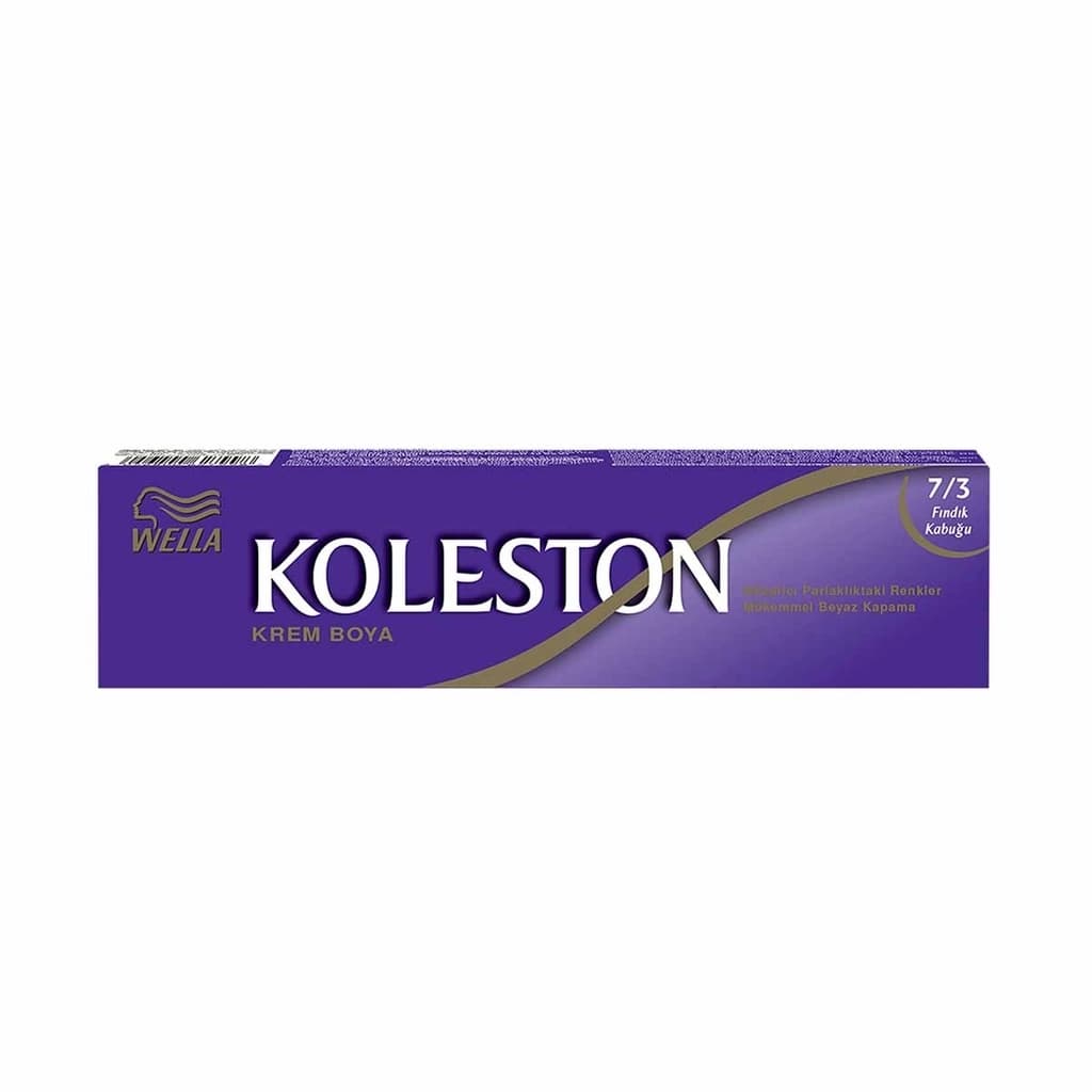 Wella Koleston طلاء أنبوبي واحد من ويلا كولستون 7/3 قشر البندق