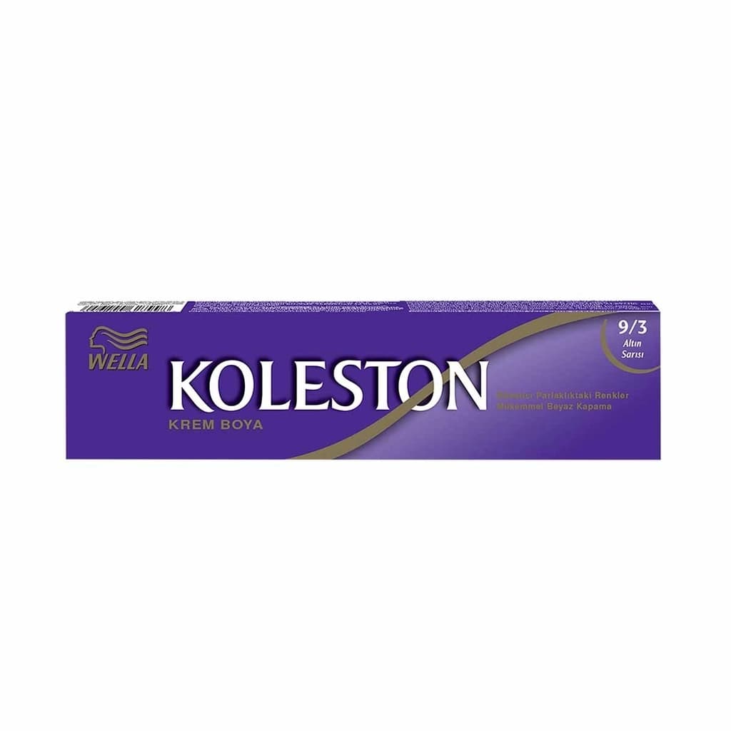 Wella Koleston صبغة ويلا كولستون أحادية الأنبوب 9/3 أشقر ذهبي