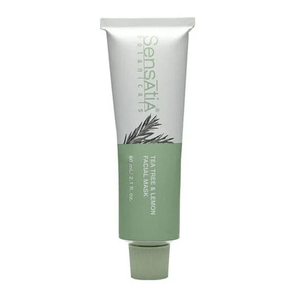 Sensatia Botanicals قناع الوجه سينساتيا بوتانيكالز بخلاصة شجرة الشاي والليمون 60 مل منظف منعش