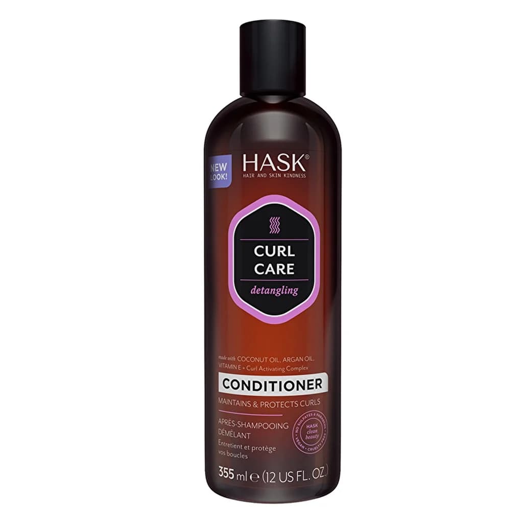 Hask بلسم هاسك المرطب للشعر المجعد 355 مل