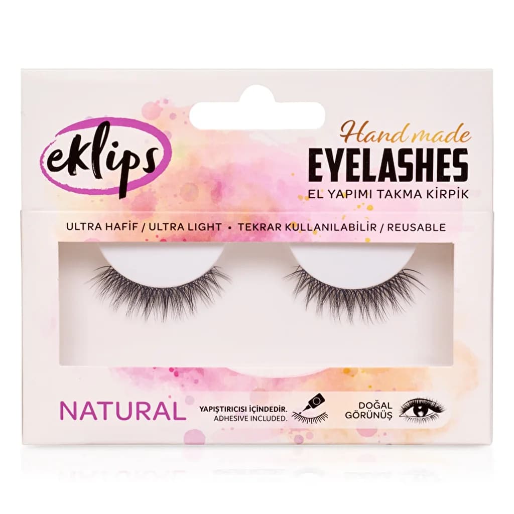 Eklips رموش اصطناعية طبيعية من إكلبس