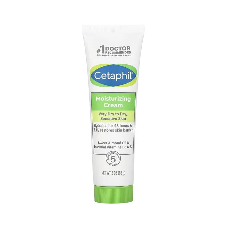 Cetaphil كريم ترطيب البشرة الجافة الى الجافة جدًا والحساسة من سيتافيل 85 جم