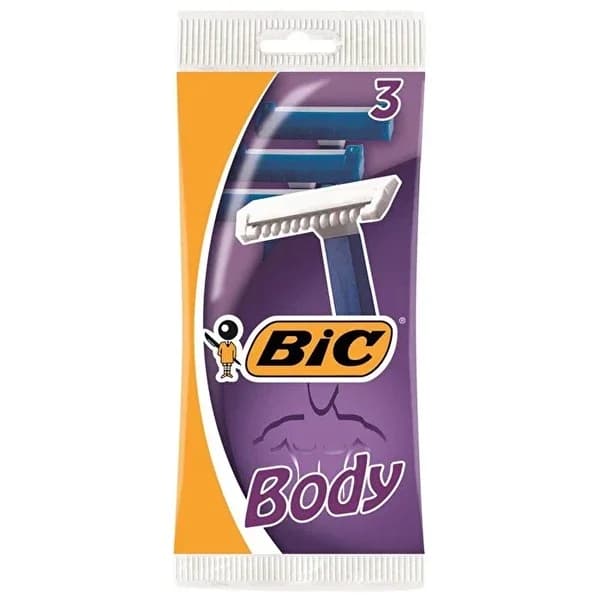 Bic ماكينة حلاقة بيك للجسم 3 قطع