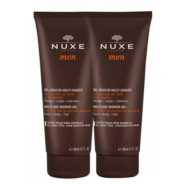 NUXE جل الاستحمام نوكس للرجال 2 × 200 مل