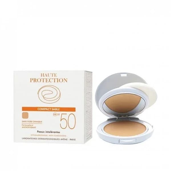 Eau Thermale Avene كريم أساس أفين واقي من الشمس ملون بعامل حماية 50 سابل 10 غرام