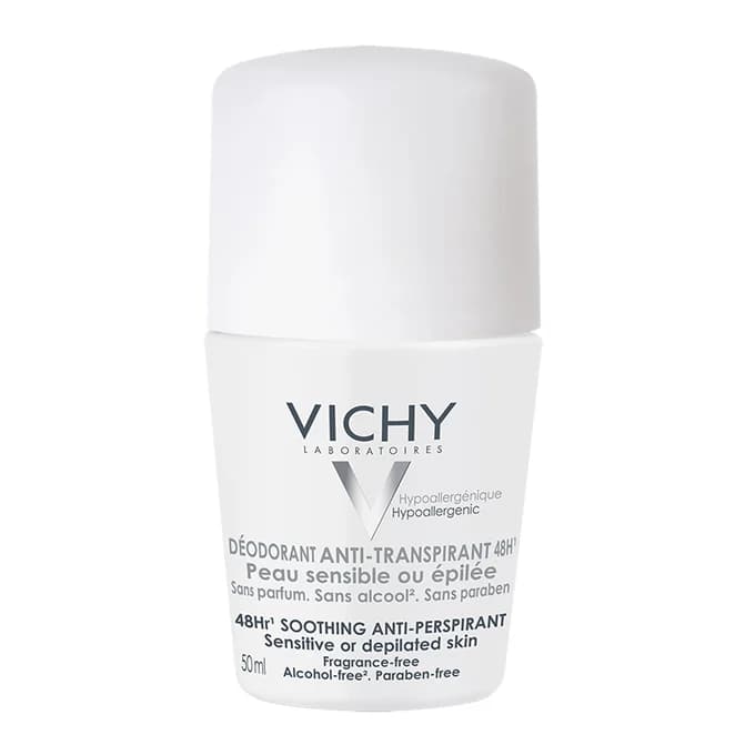 Vichy مضاد للتعرق المركز رول للبشرة الحساسة من فيتشي 50 مل