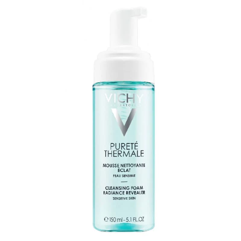 Vichy رغوة التنظيف فيشي بيوريتيه ثيرمال أو موسانت 150 مل