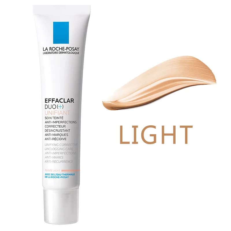 La Roche-Posay كريم العناية بالبشرة الملون إيفاكلار ديو+ من لاروش بوزيه، 40 مل