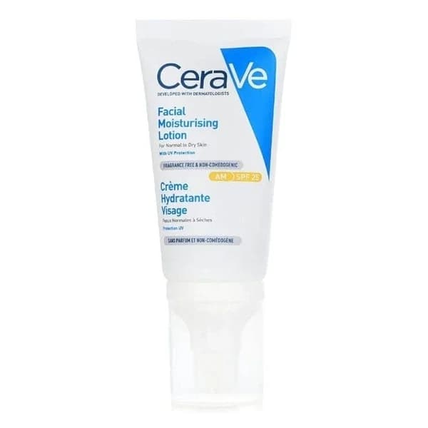 Cerave كريم سيرافي للوجه بعامل حماية من الشمس 25، 52 مل