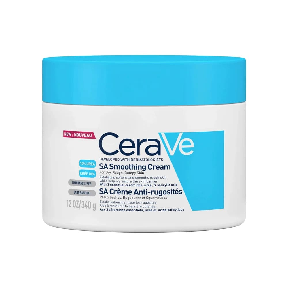 Cerave مرطب بحمض الساليسيليك للبشرة الجافة والخشنة وجلد الدجاجةمن سيرافي 340 جرام