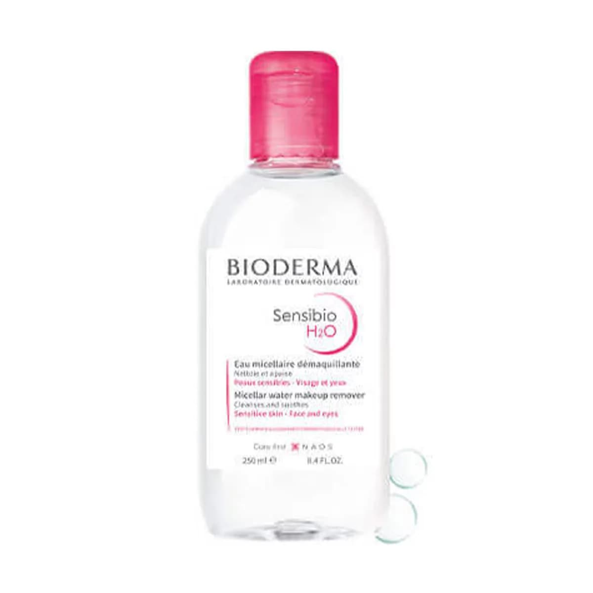 Bioderma بيوديرما سينسيبيو إتش 2 أو مزيل للمكياج والوجه 250 مل