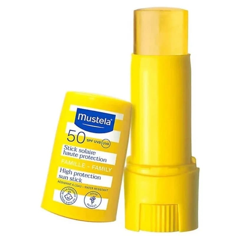 ستيك واقي شمس SPF50+ حماية عالية جداً 9 مل من موستيلا Mustela