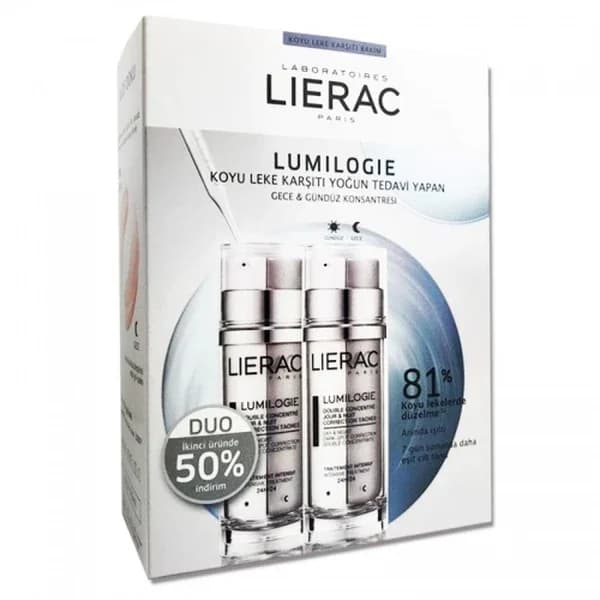 Lierac ليراك لوميلوجي مضاد للبقع الداكنة ونهارًا وليلًا