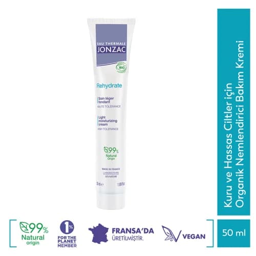Eau Thermale Jonzac كريم مرطب خفيف من جونزاك ريهيدراتيرال أو ثيرمال 50 مل