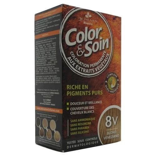 صبغة شعر كولور سوارن 8 فنساني بلوند Color Soin
