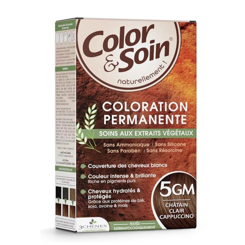 Color And Soin Hair Dye 5 gm - Light Brown
