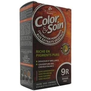صبغة شعر 9 ر أحمر ناري من كولور سوارن Color Soin