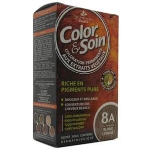 صبغة شعر 8 أ لون نحاسي فاتح من كولور سوارن Color Soin