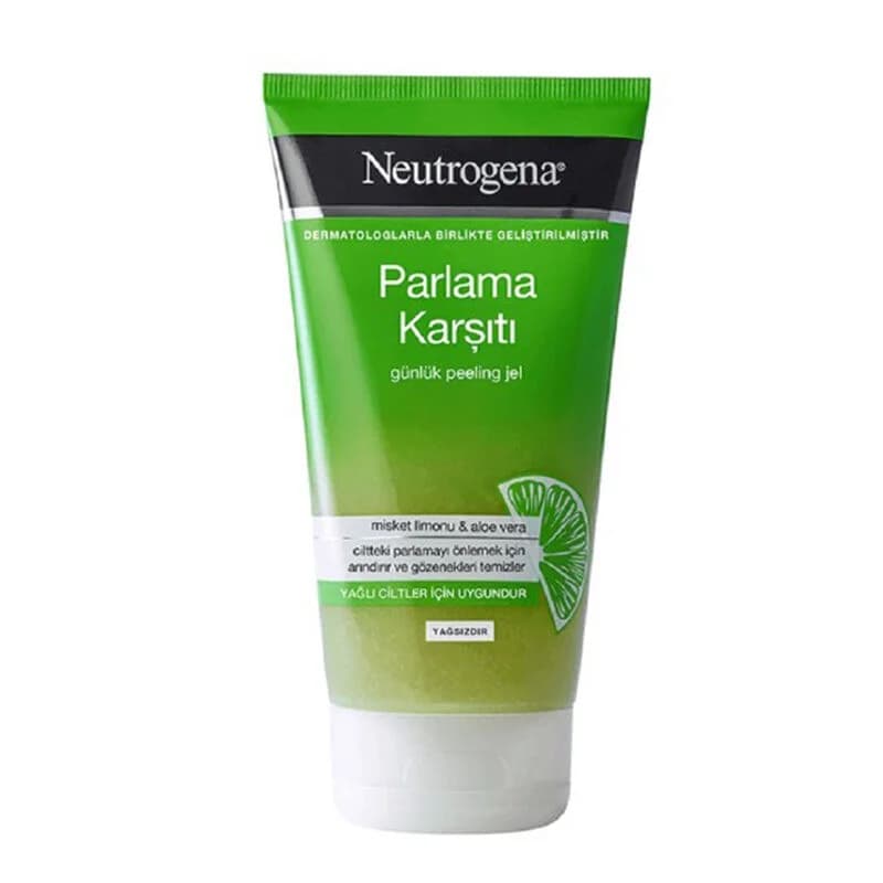Neutrogena جل تقشير نيتروجين مضاد للمعان وخالي من الزيوت 150 مل