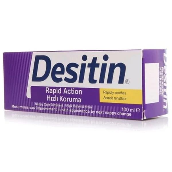 Desitin كريم ديسيتين فاست بروتكشن المضاد للطفح الجلدي 100 مل