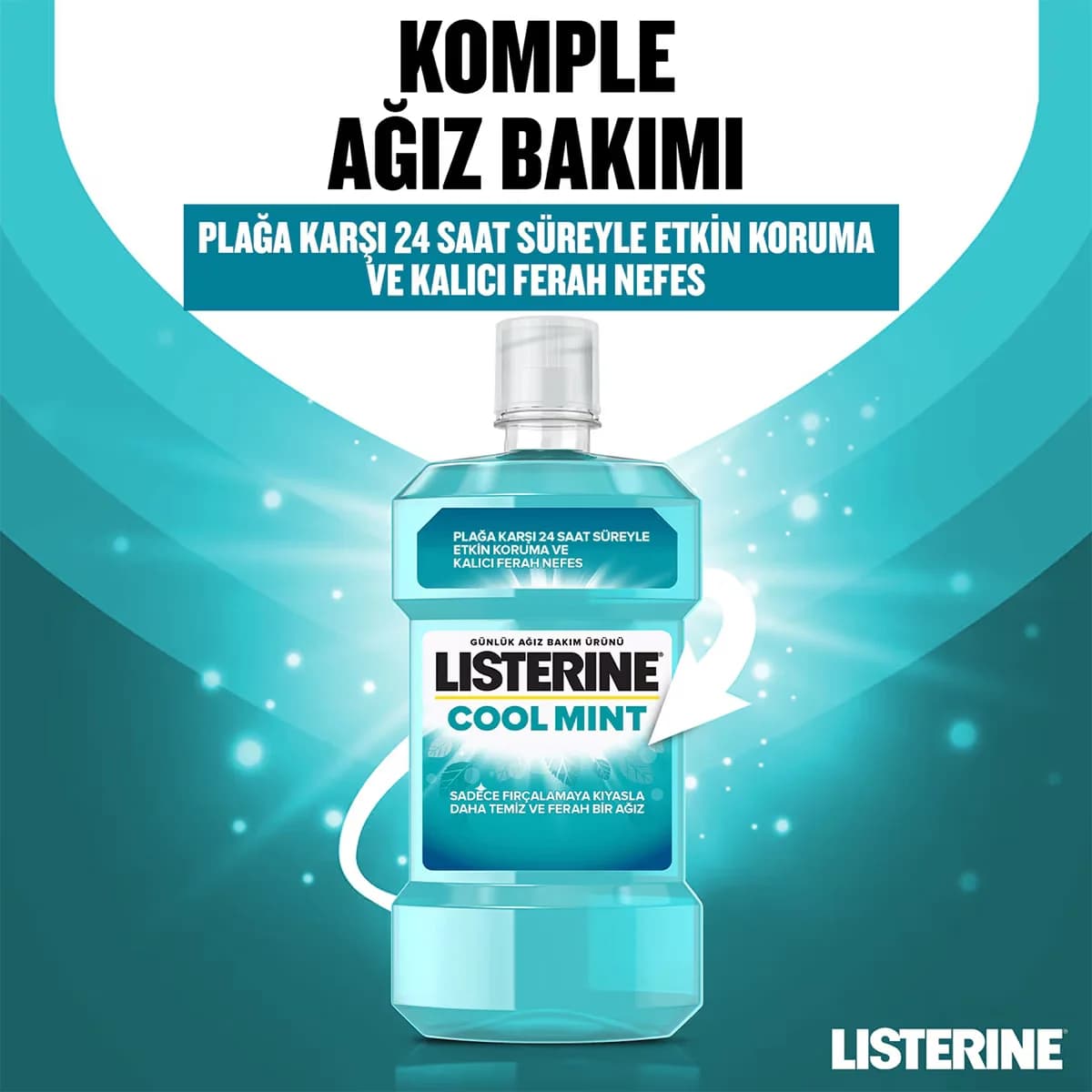 Listerine ليسترين كول مينت للعناية بالفم، 250 مل
