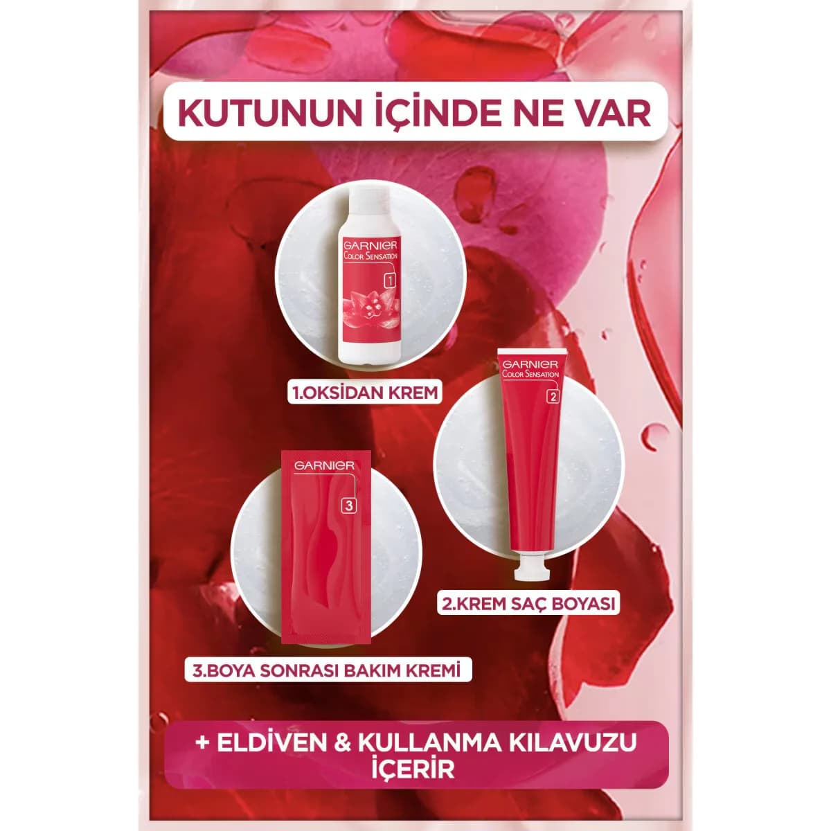 Garnier صبغة شعر غارنييه لون طبيعي جذاب بني داكن 4.0