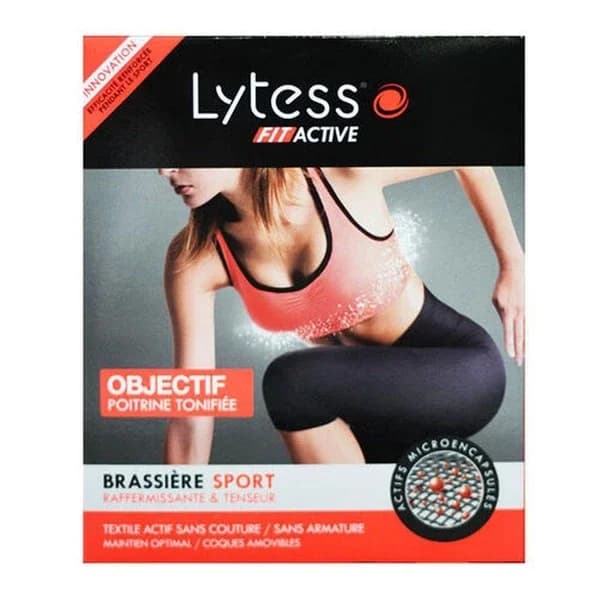 حمالة صدر رياضية مشدودة صغيرة من لايتس Lytess