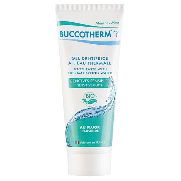 Bucco Therm معجون أسنان بوكوثيرم العضوي بالفلورايد للأسنان الحساسة 75 مل