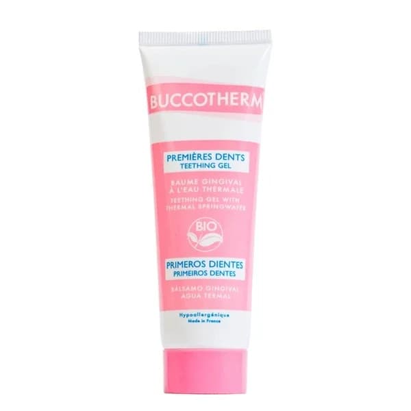 Bucco Therm جل أسنان عضوي معتمد من بوكوثيرم للأطفال من عمر 0 إلى سنتين فما فوق، 50 مل