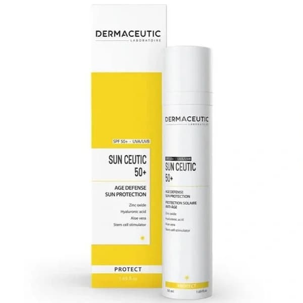 حماية من الشمس ديرماكيوتيك سن سيوتيك للدفاع ضد الشيخوخة 50 مل Dermacutic
