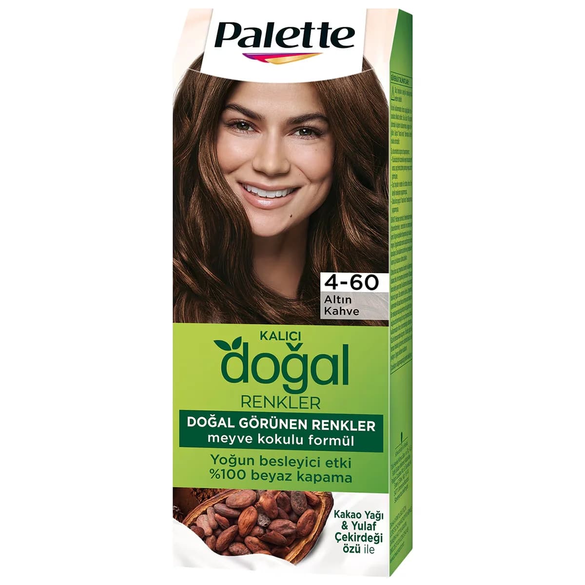 Palette باليت صبغة شعر بألوان طبيعية 4-60 بني ذهبي فاتح 1 قطعة