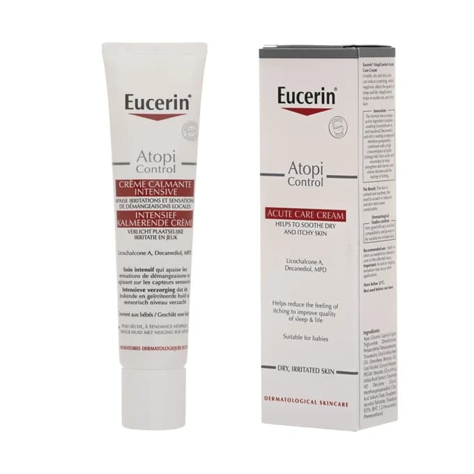 Eucerin اتوبي كنترول كريم للأكزيما الحادة من يوسرين 40 مل