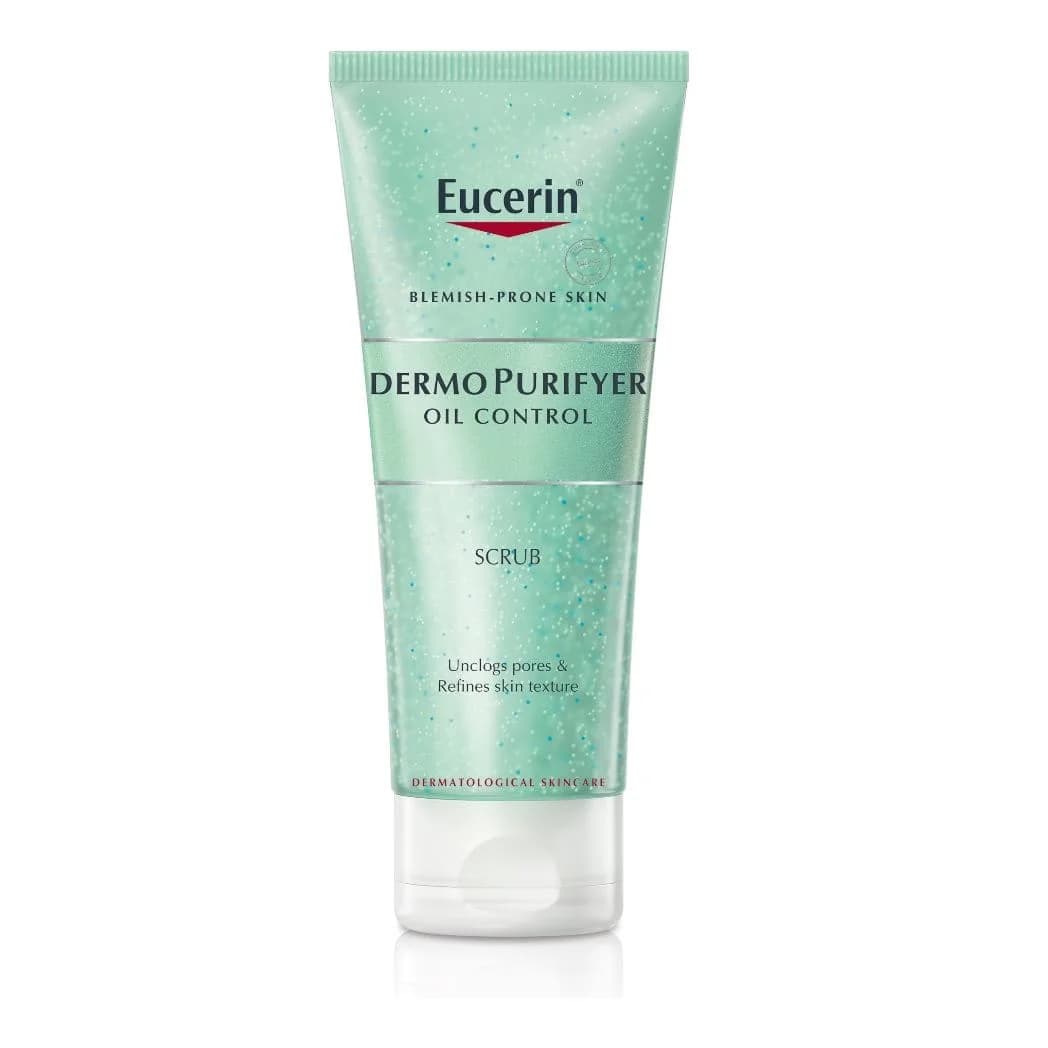 Eucerin مقشر ومنظف البشرة للتحكم في الزيوت من يوسرين 100 مل