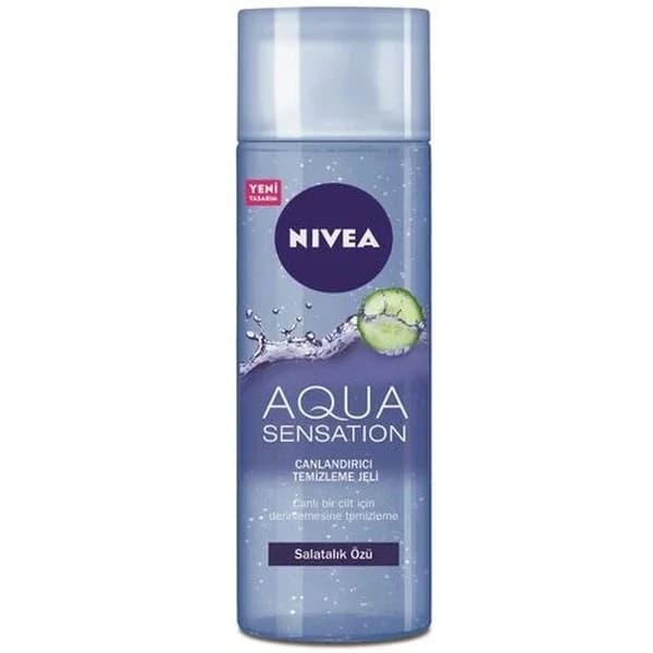 NIVEA جل نيفيا أكوا سينسيشن المنعش لتنظيف الوجه 200 مل