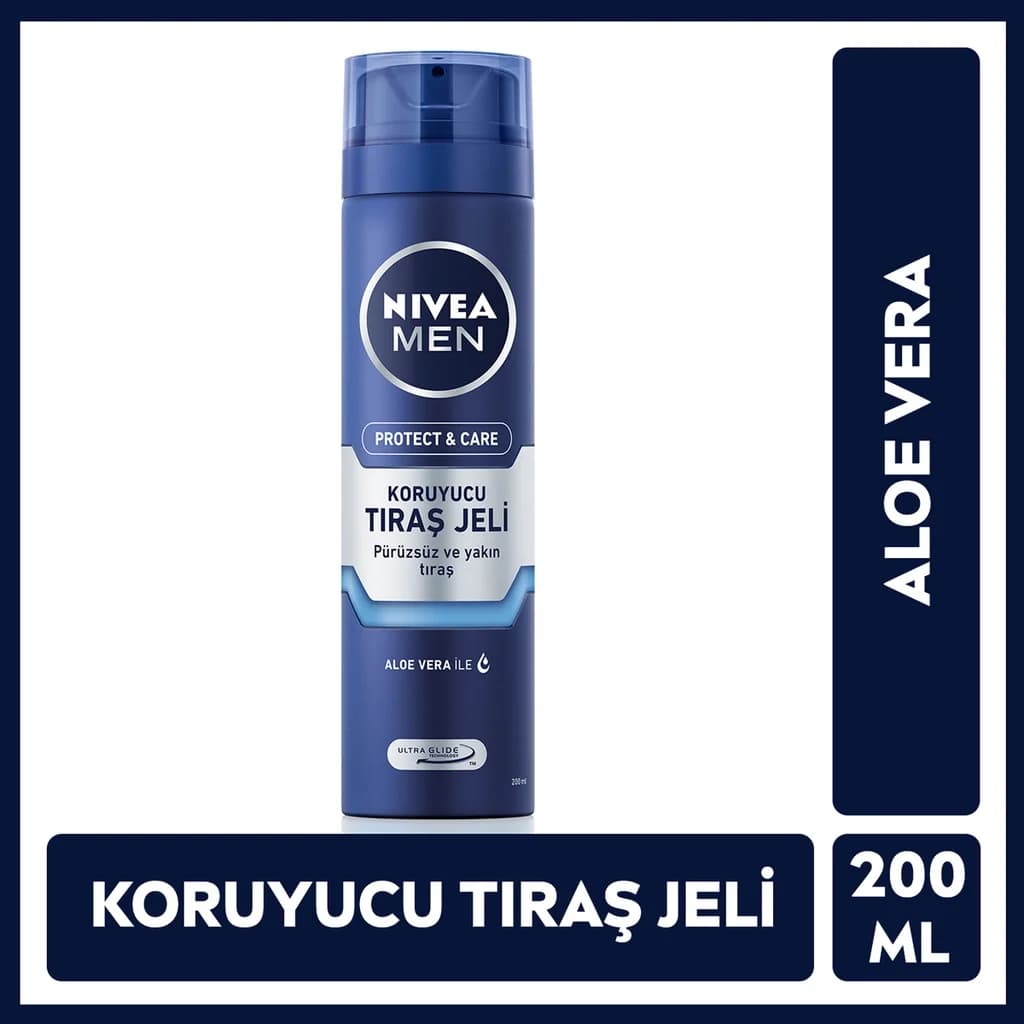 NIVEA جل الحلاقة الواقي من نيفيا للرجال بروتيكت آند كير 200 مل