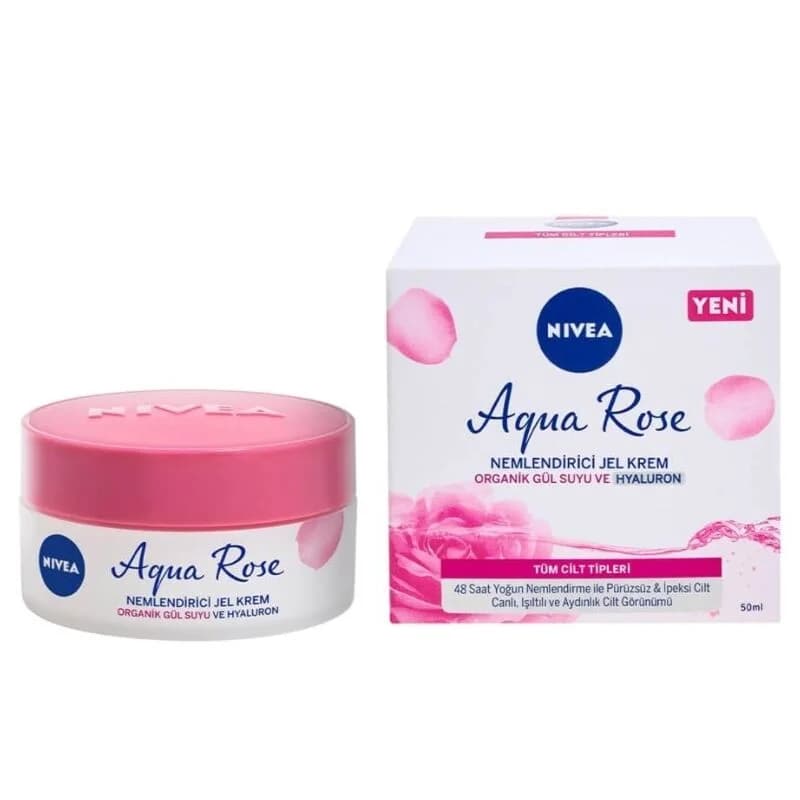 NIVEA كريم جل مرطب نيفيا أكوا روز 50 مل