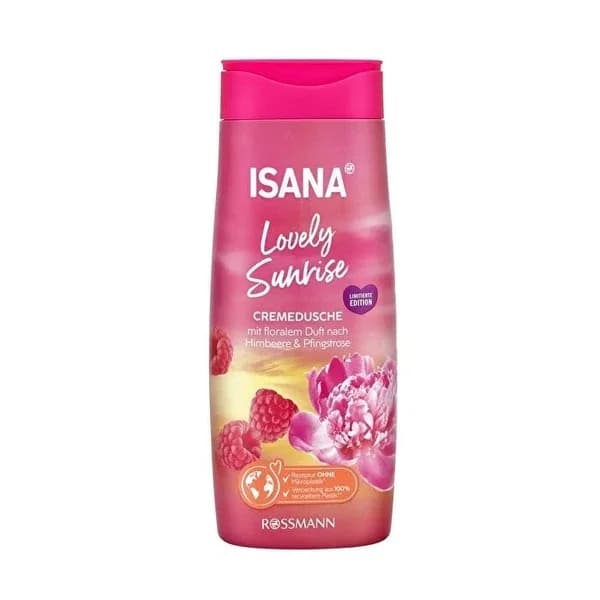 Isana جل الاستحمام الكريمي إيزانا لوفلي صن رايز 300 مل