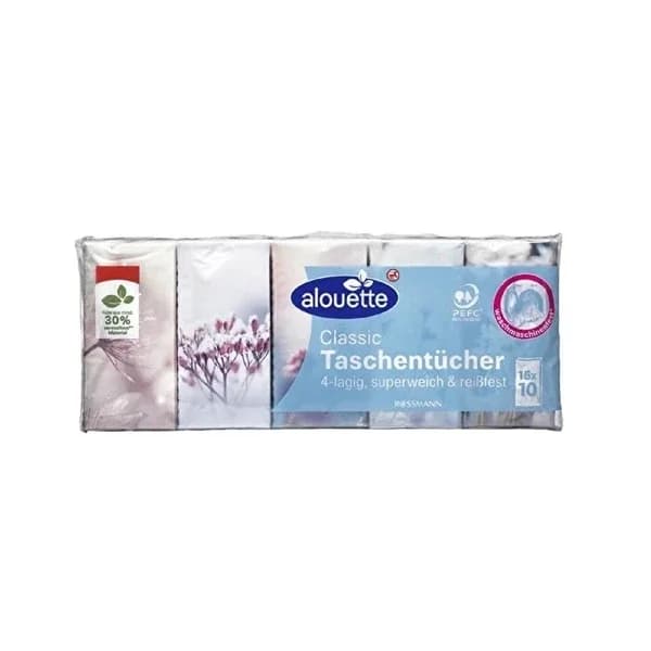 Alouette مناديل ورقية من ألويت مقاس 10×15