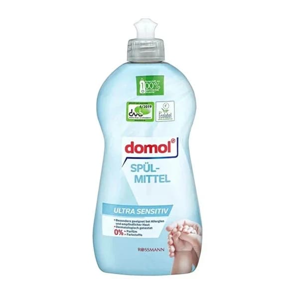 Domol منظف غسيل الأطباق المركز دومول فائق الحساسية 500 مل