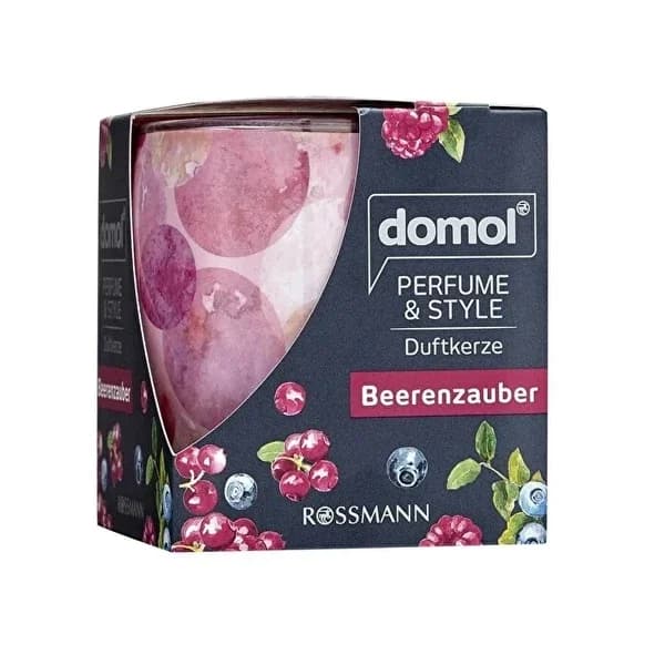Domol شمعة دومول المعطرة برائحة الفواكه الحمراء السحرية 150 غرام