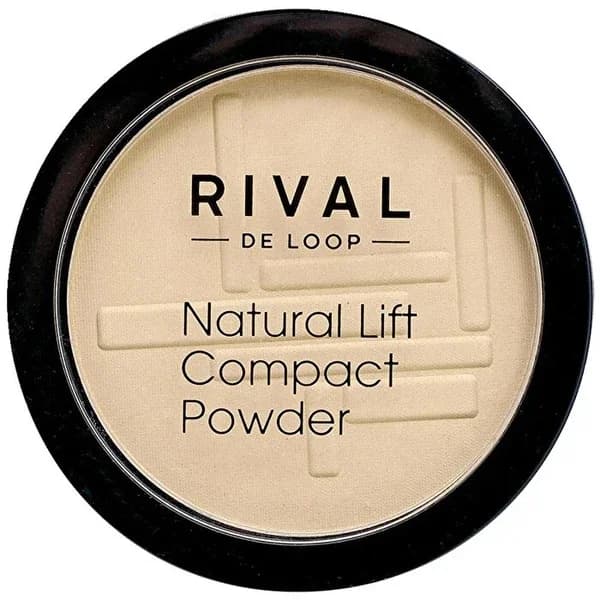 Rival de Loop بودرة ريفال دي لوب الطبيعية المضغوطة رقم 1، لون المرمر، 10 جم