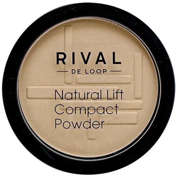 Rival de Loop بودرة ريفال دي لوب الطبيعية المضغوطة رقم 3 بني داكن 10 جم