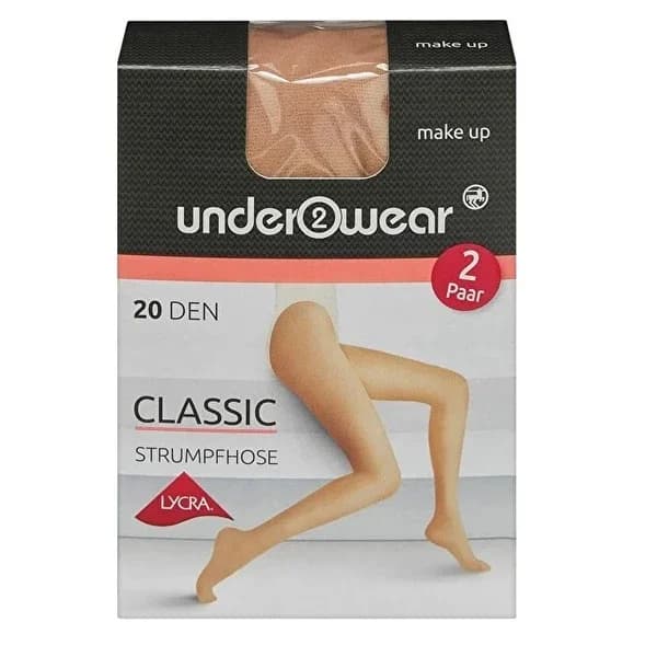 Underwear جوارب ليكرا وجوارب رفيعة للمقاس الكبير 44/46 لون البشرة